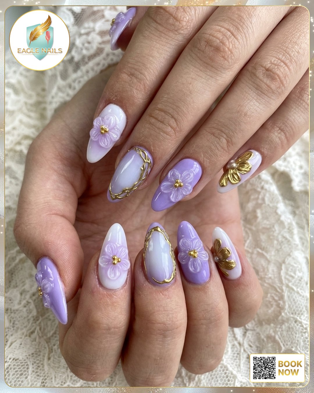 Eagle Nails logo