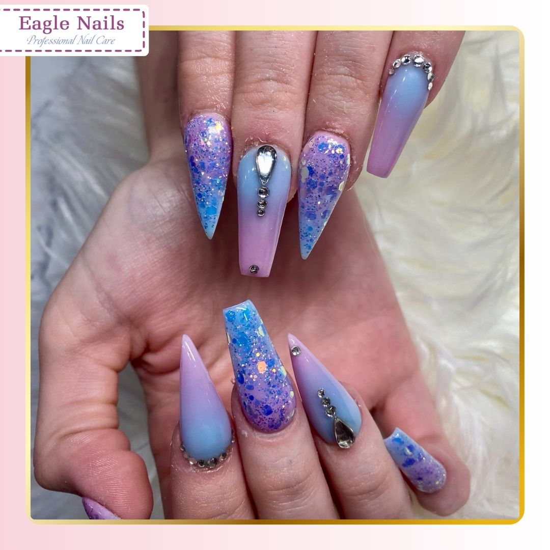 Eagle Nails nail work in Boulder, Colorado